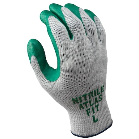 Best Glove Nitrile-Coated Palm Dipped Gloves, L 9 PK 845-350L-09